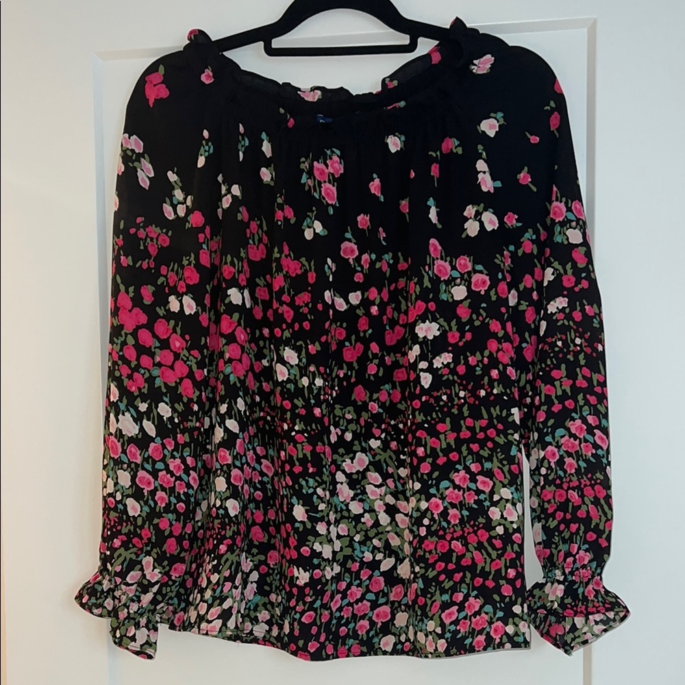 Floral Talbots Top